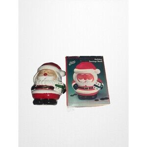 Artmark Seasonal Santa Bank, Vintage